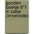 Gouden Boekje 8*1 in zakje (INNERCODE)
