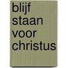 Blijf staan voor Christus by Zhang Rongliang