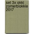Set 3x Okki Zomerblokkie 2017
