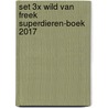 Set 3x Wild van Freek Superdieren-boek 2017 door Onbekend