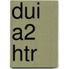 DUI A2 HTR door R. Vermeulen