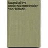 Kwantitatieve onderzoeksmethoden voor historici door Erik Aerts