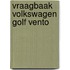 Vraagbaak Volkswagen Golf Vento