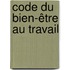 Code du bien-être au travail