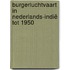 Burgerluchtvaart in Nederlands-Indië tot 1950