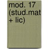 mod. 17 (stud.mat + lic) door A. Brandsma