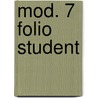 mod. 7 folio student door A. Brandsma