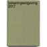 Belastingwetgeving 2017