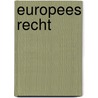 Europees recht door Piet Van Nuffel