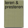 Leren & presteren door Coert Visser