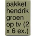 Pakket Hendrik Groen op TV (2 x 6 ex.)