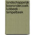 Landschappelijk booronderzoek Lubbeek - Tempelbeek