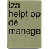 Iza helpt op de manege