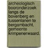 Archeologisch booronderzoek langs de Bovenberg en Tussenlanen te Bergambacht, gemeente Krimpenerwaard.