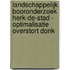 Landschappelijk booronderzoek Herk-de-Stad - Optimalisatie overstort Donk