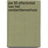 PW 95 Effectiviteit van het verdachtenverhoor by W.J. Verhoeven