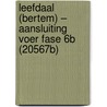 Leefdaal (Bertem) – Aansluiting Voer fase 6B (20567b) door Tessa Beukelaar-van Gulik