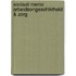 Sociaal memo arbeidsongeschiktheid & zorg