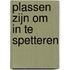 Plassen zijn om in te spetteren