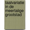 Taalvariatie in de meertalige grootstad door Onbekend