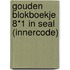 Gouden Blokboekje 8*1 in seal (INNERCODE)