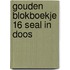Gouden Blokboekje 16 seal in doos