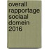 Overall rapportage sociaal domein 2016