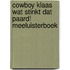Cowboy Klaas Wat stinkt dat paard! Meeluisterboek