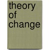 Theory of Change door Monique Stavenuiter