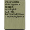 Ingelmunster – Rioleringswerk rondom Acaciaplein (22.183). Bureauonderzoek / Archeologienota door Tessa Beukelaar – van Gulik