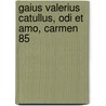 Gaius Valerius Catullus, Odi et amo, Carmen 85 door Patrick De Rynck