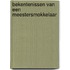 Bekentenissen van een meestersmokkelaar