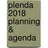 Plenda 2018 Planning & Agenda