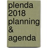 Plenda 2018 Planning & Agenda by Jolanda Peters
