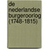 De Nederlandse Burgeroorlog (1748-1815)