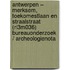 Antwerpen – Merksem, Toekomestlaan en Straalstraat (RI3M036) Bureauonderzoek / Archeologienota