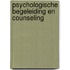 Psychologische begeleiding en counseling