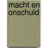 Macht en onschuld by Sara Craven