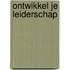 Ontwikkel je leiderschap