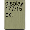 Display 177/15 EX. door Willy Linthout