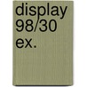 Display 98/30 ex. door Hec Leemans