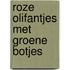 Roze olifantjes met groene botjes