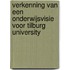 Verkenning van een onderwijsvisie voor Tilburg University