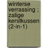 Winterse verrassing ; Zalige kerstkussen (2-in-1)