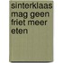 Sinterklaas mag geen friet meer eten