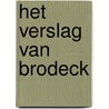 Het verslag van Brodeck by Philippe Claudel