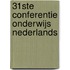 31ste Conferentie Onderwijs Nederlands