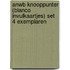 ANWB Knooppunter (blanco invulkaartjes) set 4 exemplaren