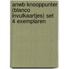 ANWB Knooppunter (blanco invulkaartjes) set 4 exemplaren by Anwb