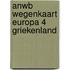ANWB wegenkaart Europa 4 Griekenland